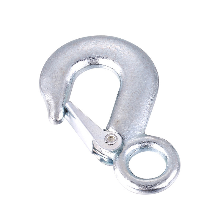 Galvanized car tow hook forge hook with eye hook