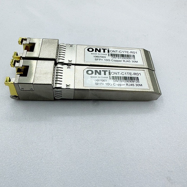 Onti ONT  C1TE R01 SFP+ 10G Copper RJ45 30M Optical Module