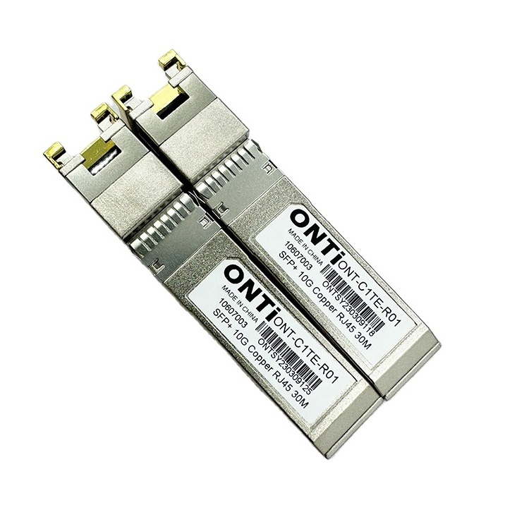 Onti ONT  C1TE R01 SFP+ 10G Copper RJ45 30M Optical Module