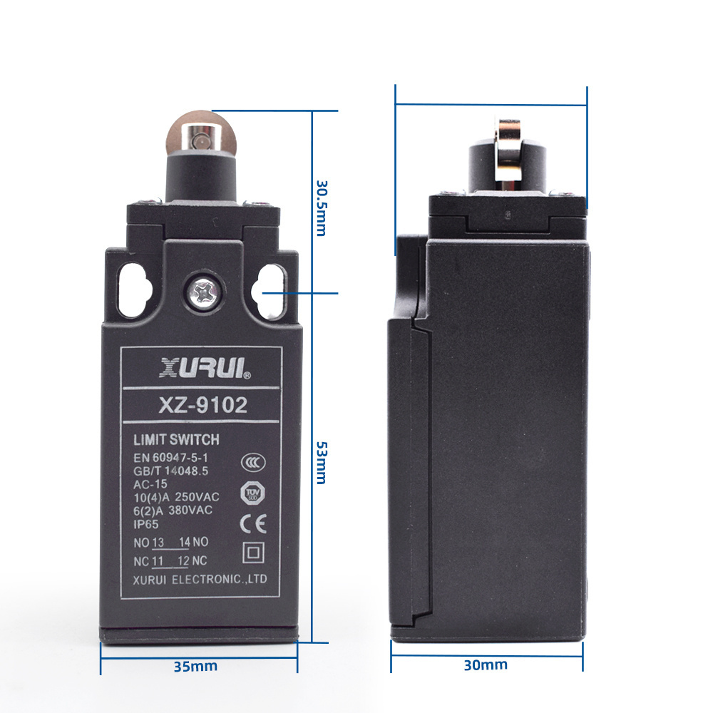 XURUI TUV&RoHS XZ-9 series 10A travel limit switch 12v electric crane