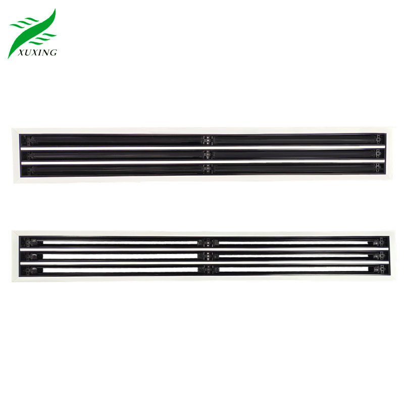 HVAC Ventilation Adjusted Vent Duct Cover Grille Ceiling Aluminum Linear Slot Diffuser Air Vent Grill