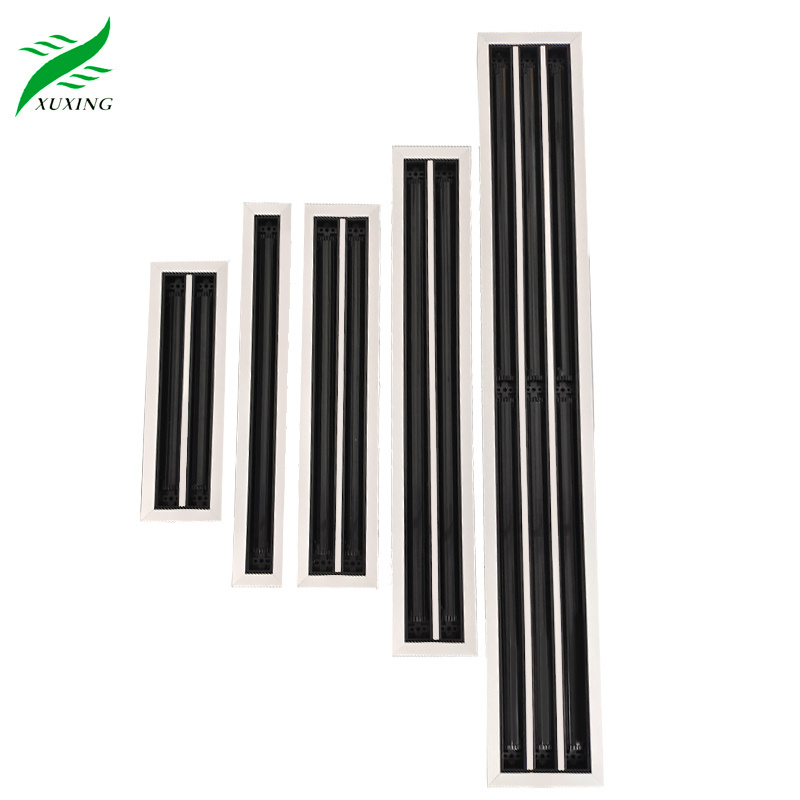 HVAC Ventilation Adjusted Vent Duct Cover Grille Ceiling Aluminum Linear Slot Diffuser Air Vent Grill