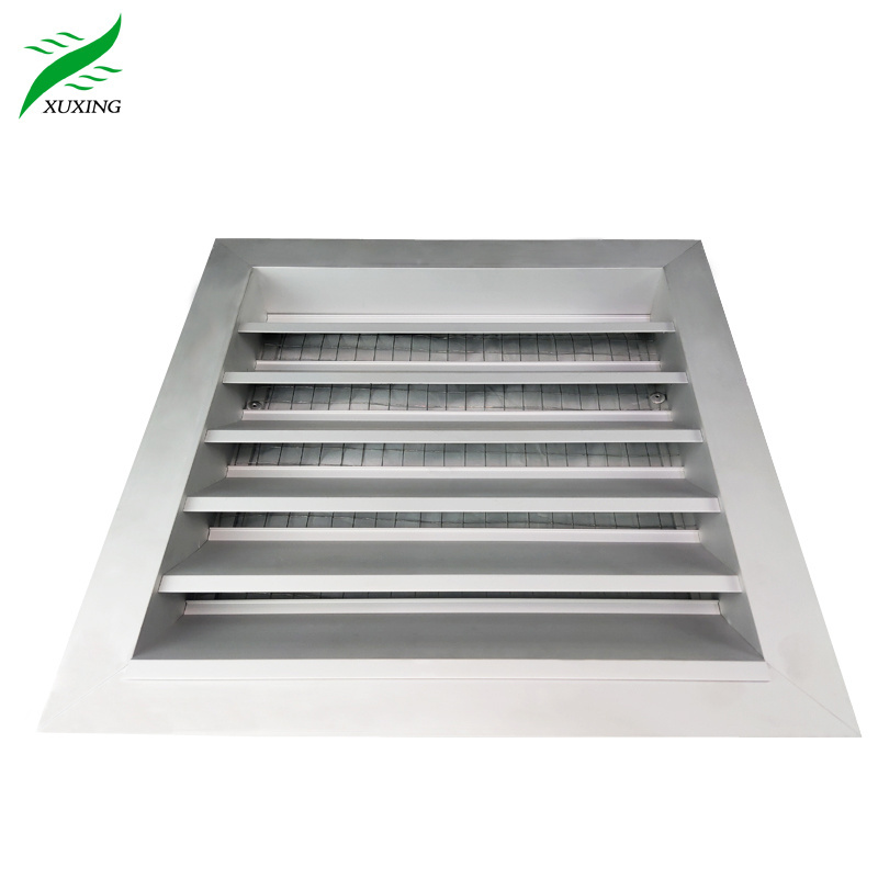 HVAC air systems Metal Exhaust fresh Air louver Weatherproof Louvers