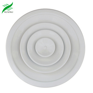 Hvac Air Conditioner Ceiling Supply Air Diffuser Aluminum Adjustable Circular Round Diffusers