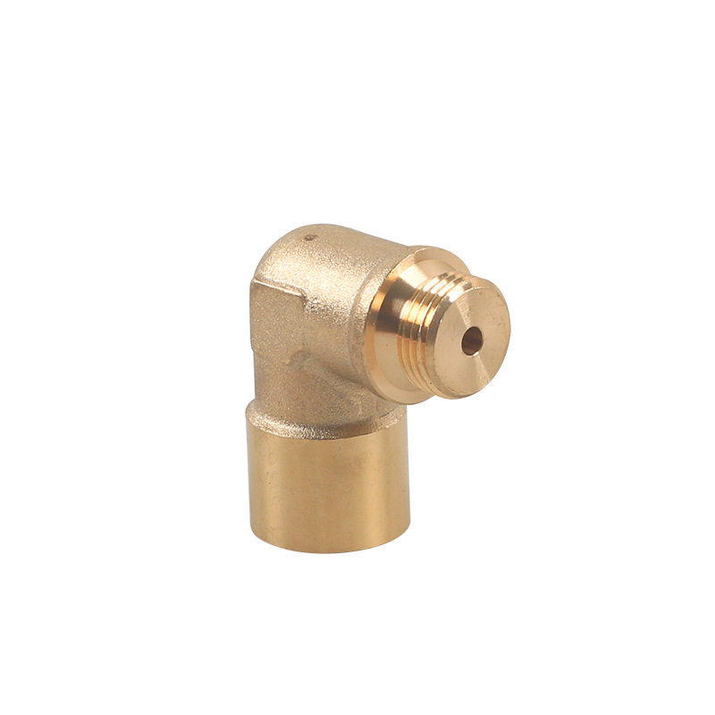 Car modification parts M18 * 1.5 joint 90 degree sensor adapter brass elbow joint