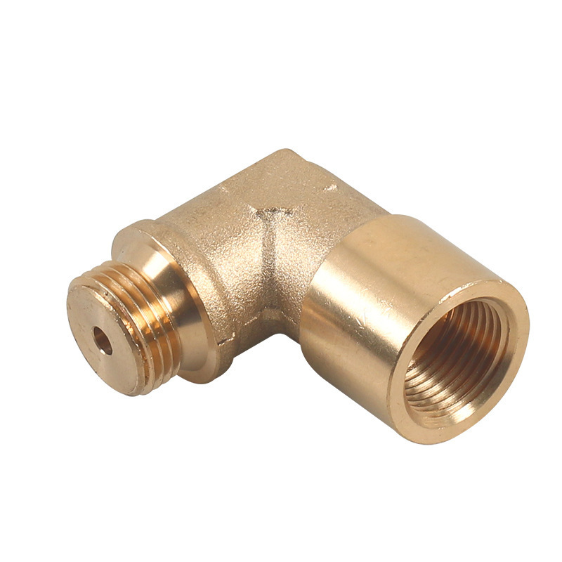 Car modification parts M18 * 1.5 joint 90 degree sensor adapter brass elbow joint