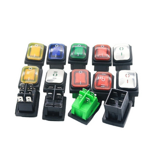 Kcd4-203 On-off-on 250v Rocker Switch  3 Way Kcd4 250v 4pin/6pin Rocker Switches