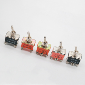 Ten-1122  3 Pin ON-Off-ON 20A 125V SPDT Heavy Duty Toggle Rocker Switch with Waterproof Cover