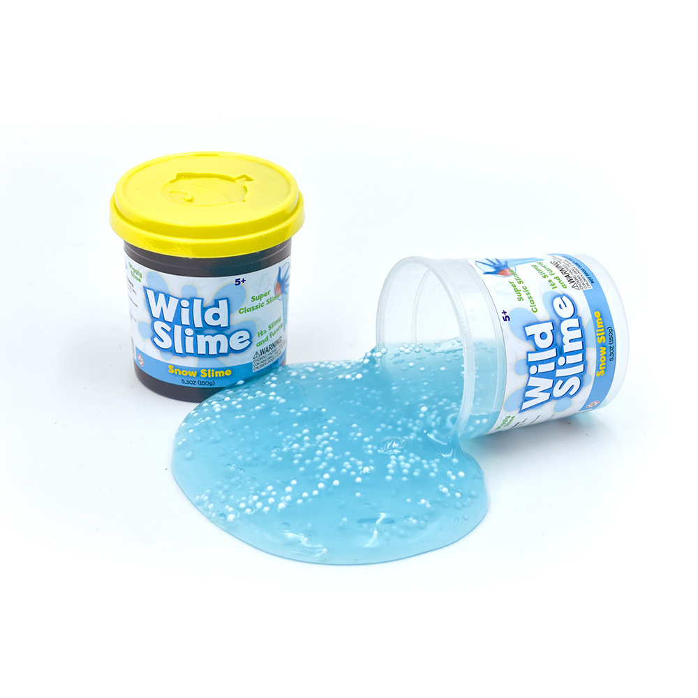 Educational wholesale nontoxic soft fluffy snow slime