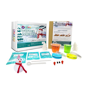 BIG BANG SCIENCE HOT Instant Snow Station STEM Experiment Kit Top Sensory Toys Faux Make Your Own Snow