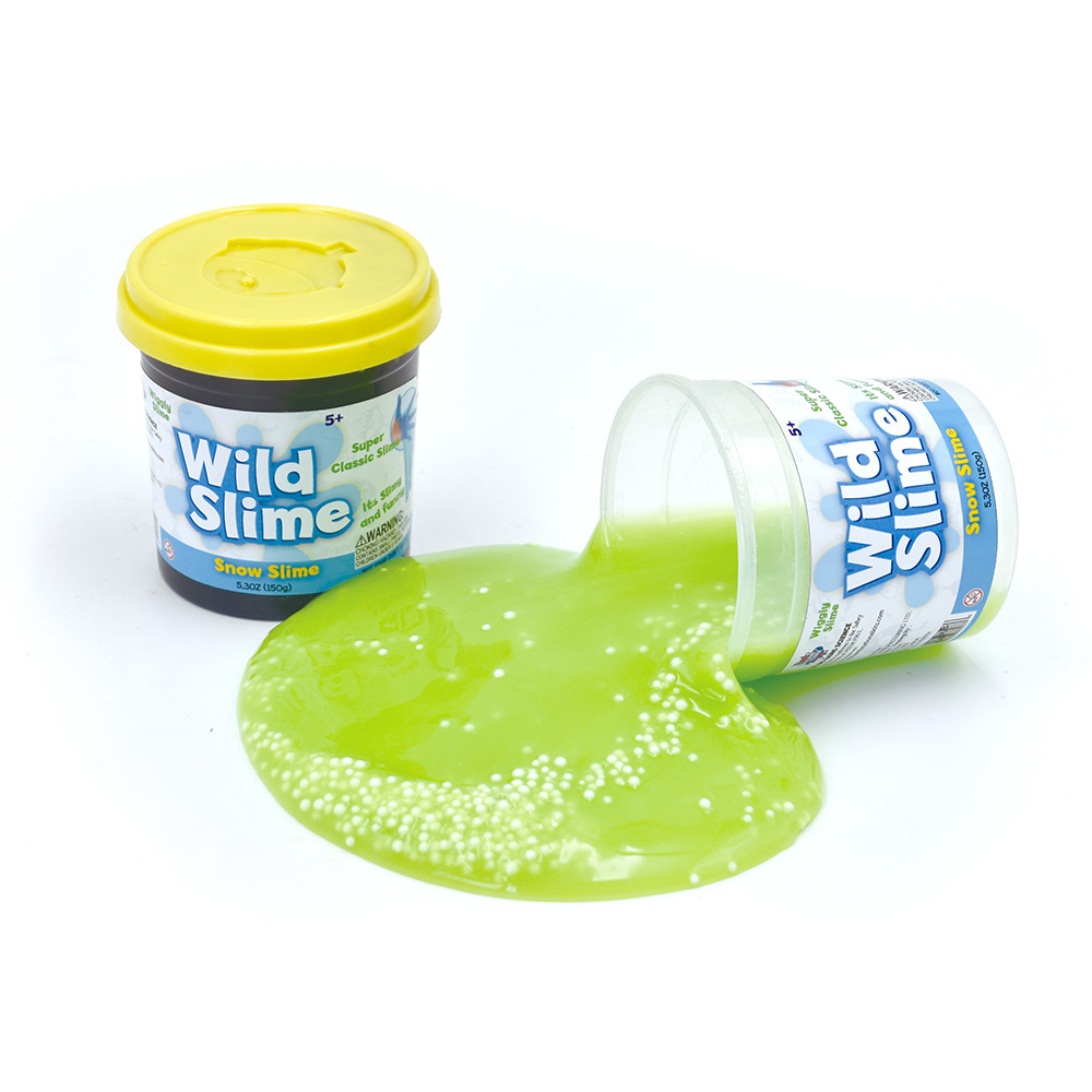 Educational wholesale nontoxic soft fluffy snow slime