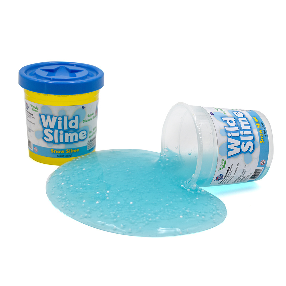 Educational wholesale nontoxic soft fluffy snow slime