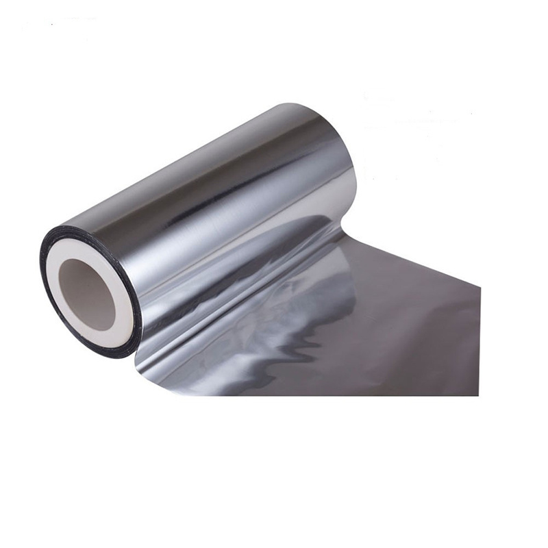 Plastic Coated Aluminum Foil Metallized Film Opp Bopp Plastic Laminating Film For Package