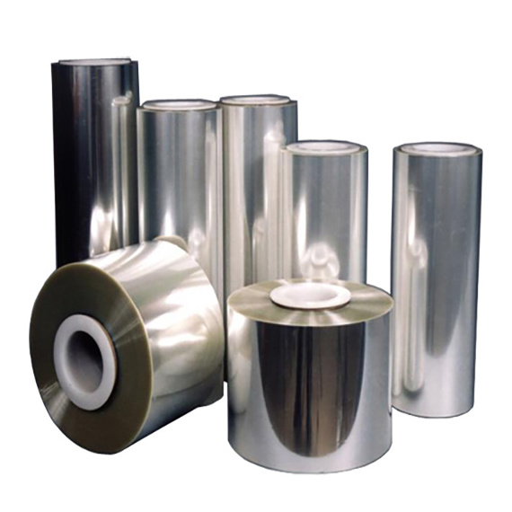 Plastic Coated Aluminum Foil Metallized Film Opp Bopp Plastic Laminating Film For Package