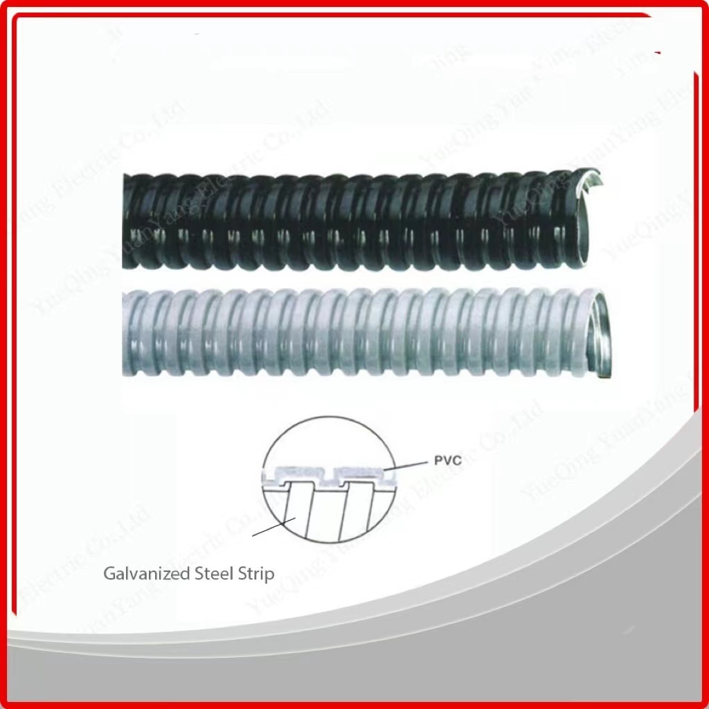 16mm 1/2 inch Galvanized Metal Corrugated Conduit Durable Conduits & Fittings