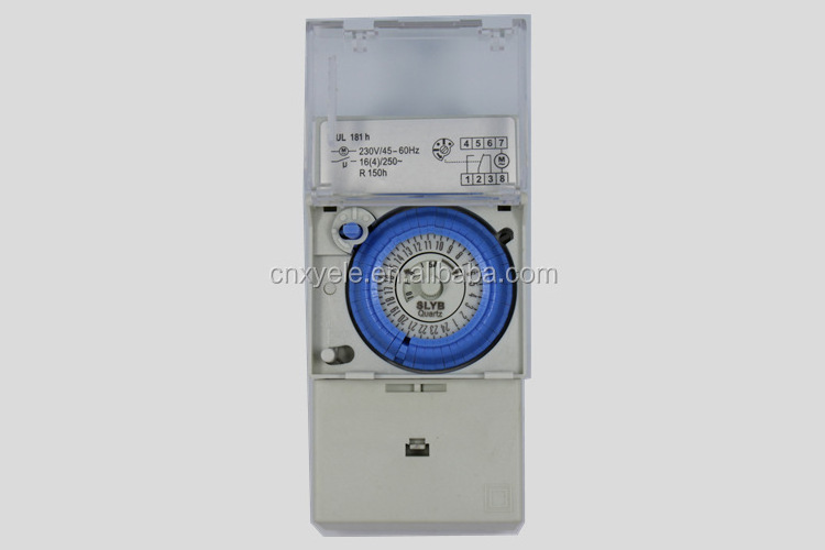 SUL181H 110-230V 45-60Hz Analog Mechanical 24 Hour Time Switch Timer