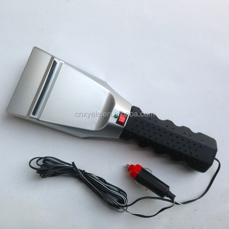 car snow blade heated ice scraper