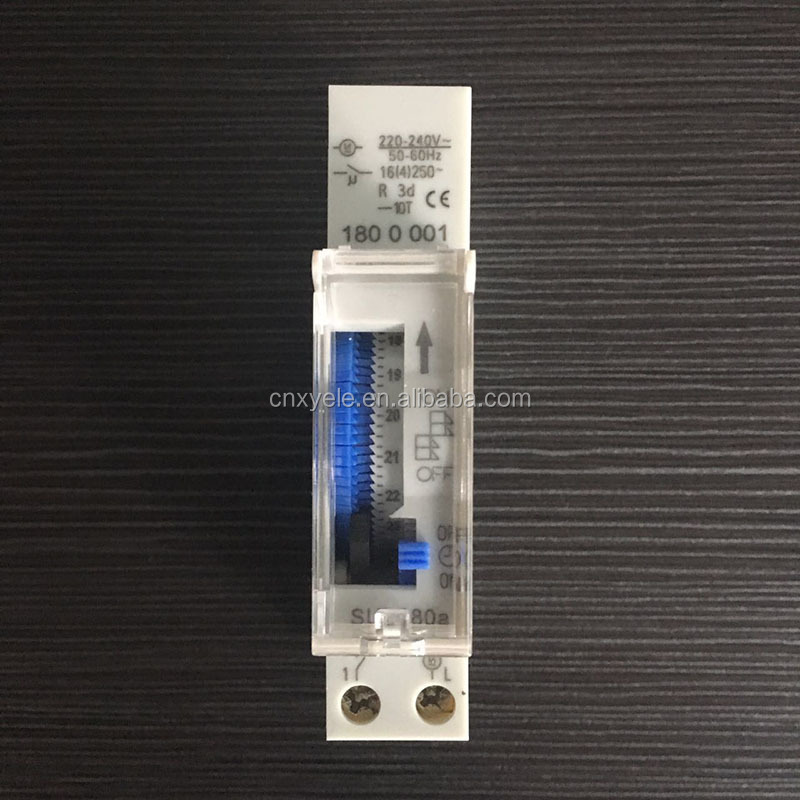 DIN Rail Timer 220VAC Programable Time Switch SUL180a