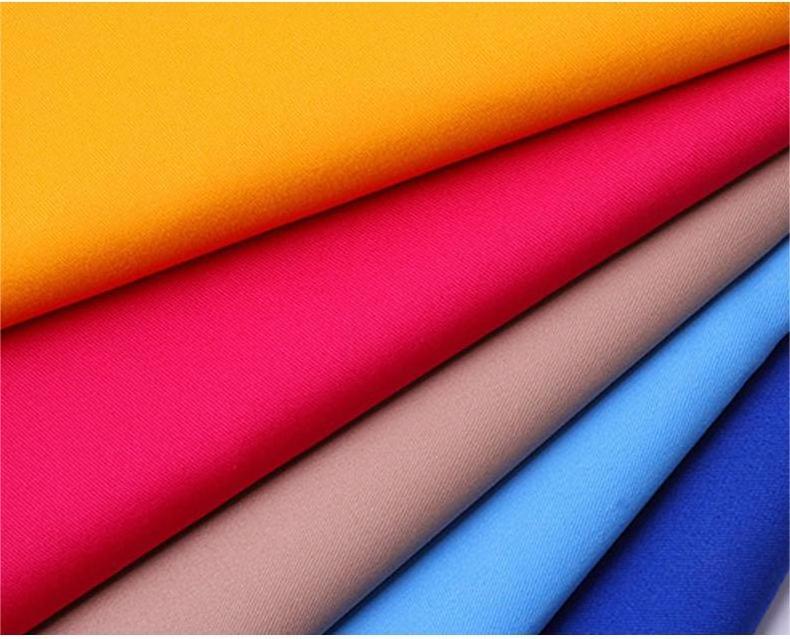 Factory supply 100% cotton woven uniform fabric 21*21s 108*58 3/1 twill workwear fabric