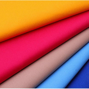 Factory supply 100% cotton woven uniform fabric 21*21s 108*58 3/1 twill workwear fabric