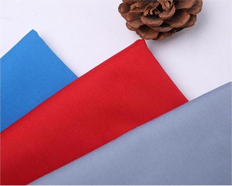 Factory supply 100% cotton woven uniform fabric 21*21s 108*58 3/1 twill workwear fabric