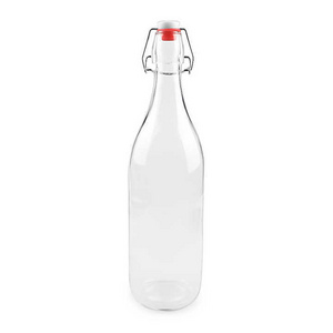 square round 200ml 250ml 500ml 750ml 1000ml water juice swing clip top wine alcoholic beverages kombucha airtight glass bottle