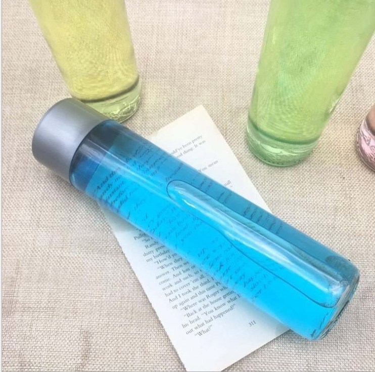 Custom cheap 250ml 300ml 350ml 400ml 500ml 800ml voss glass bottle water bottles beverage bottle with screw cap