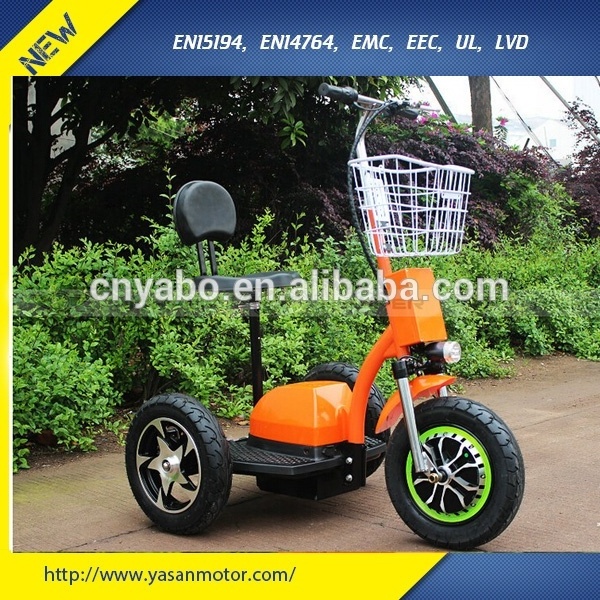 OEM factory wholesale 48V 20AH 500w zappy electric scooter with lithium battery 3 wheels fat tire electric scooter CE approved