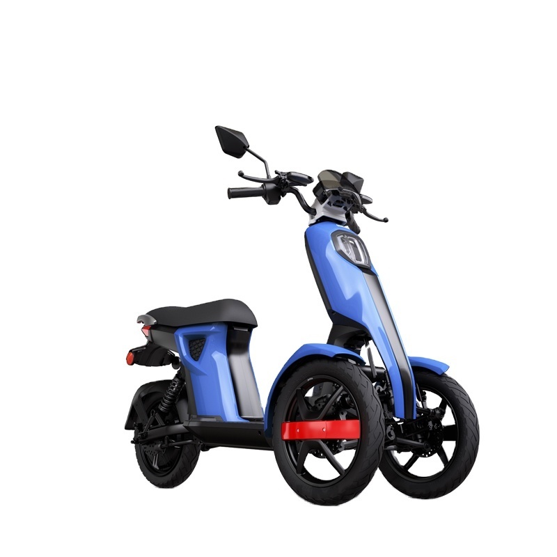 2023 Cheap Upgraded Electric Tricycle 3 Wheels 500W 48V Electric Scooter with Seat For Adults