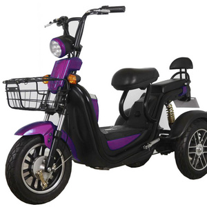 Docker 3 wheel electric trike tricycle motorcycle for 2 adults