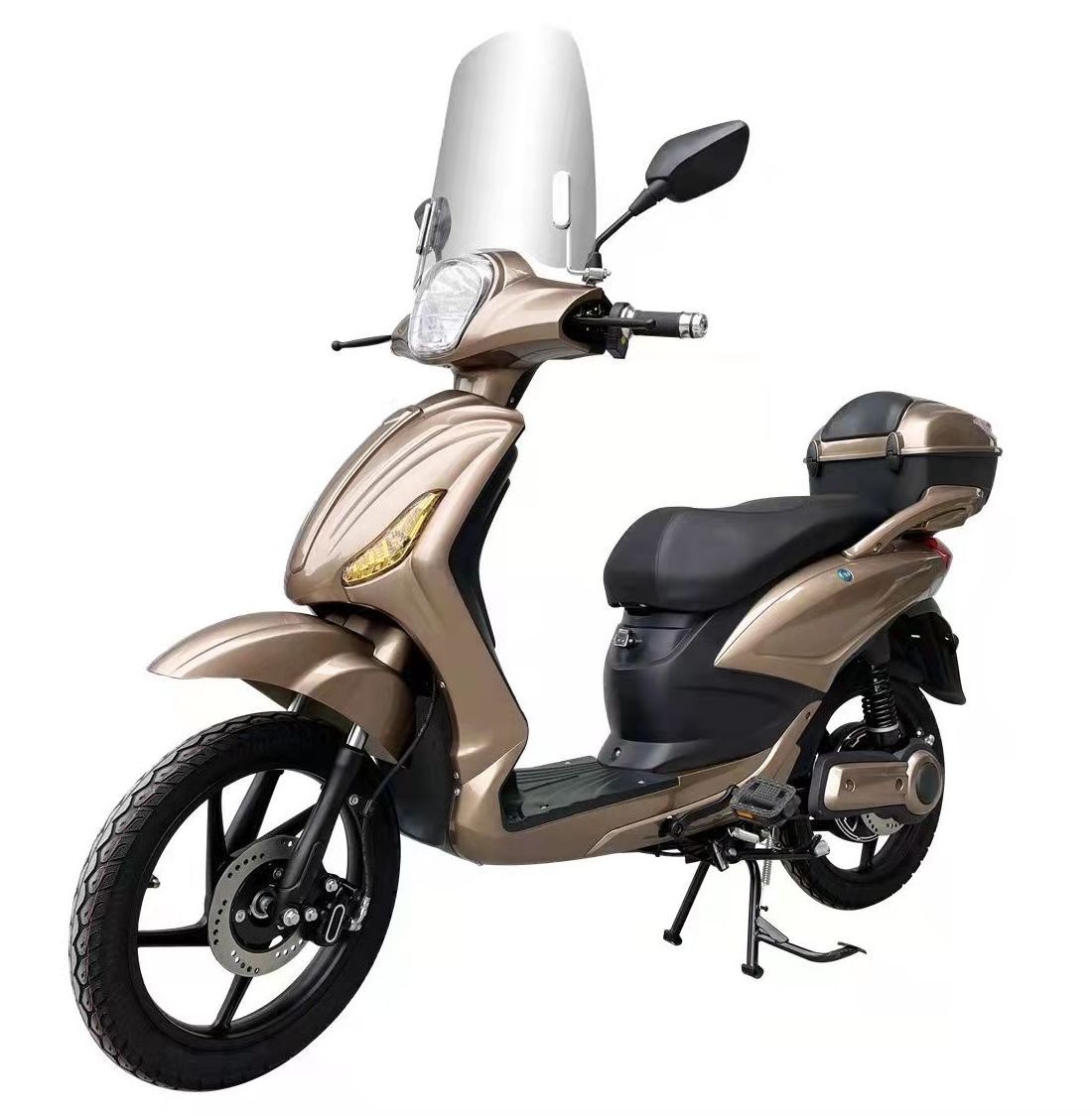 Hot Sale Ckd Factory Electric Motorcycle Scooter Electric Bicycle Moped With Pedals Adult SKYII