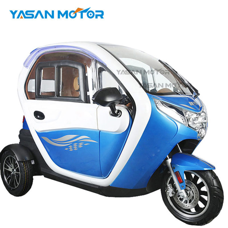 60V 2.2KW 2 seat small cars cheap electric cars three wheel electric car for sale with EEC certification