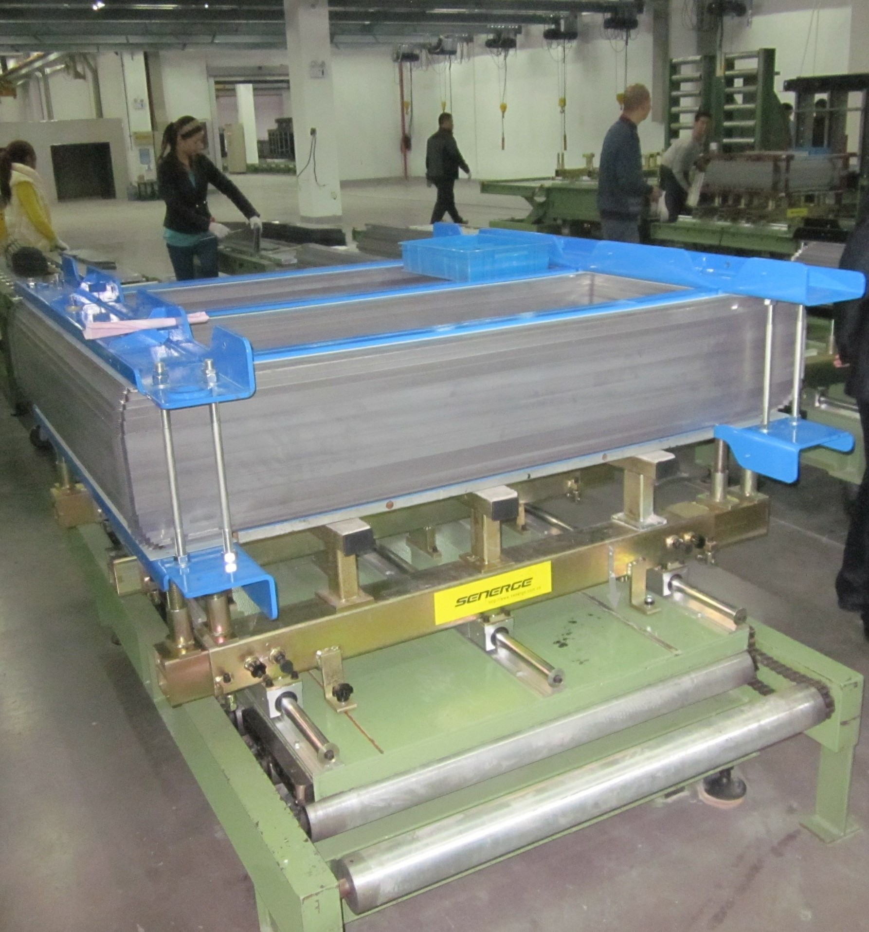 Production Line Automatic Corrugated Fin Transformer Radidator Production Line Product