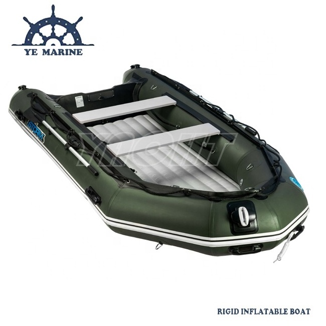 14ft 4.3m Air Deck Floor Water Raft Inflatable Fishing Boat