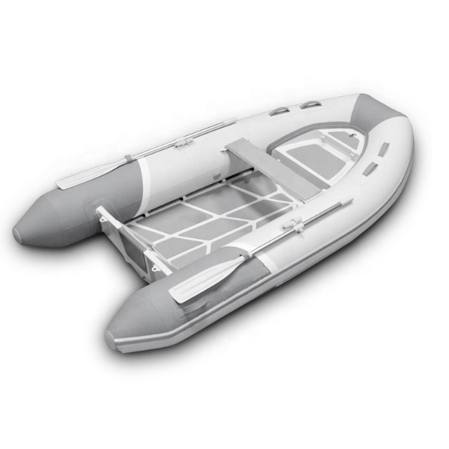 Small Dinghy 8ft RIB250 Aluminum Hull PVC/Hypalon/Orca Inflatable Boats