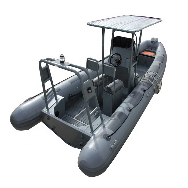 Aluminum Hull RIB 700 Patrol Inflatable Boats for Sale