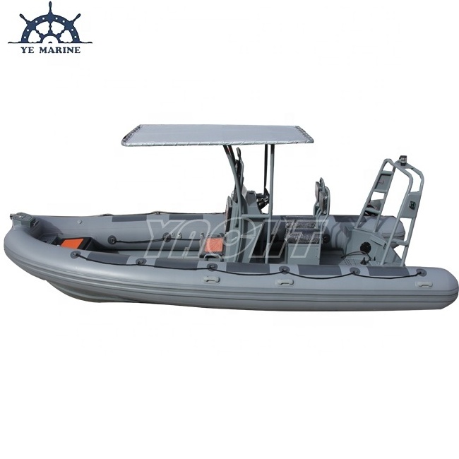 Aluminum Hull RIB 700 Patrol Inflatable Boats for Sale