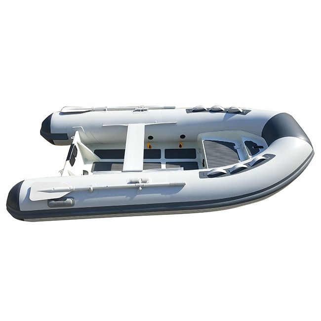 Small Dinghy 8ft RIB250 Aluminum Hull PVC/Hypalon/Orca Inflatable Boats