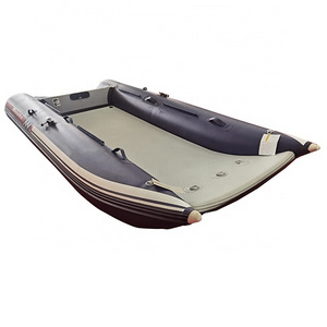 China CE 3m  Inflatable high speed Folding Catamaran Boat Fishing boat