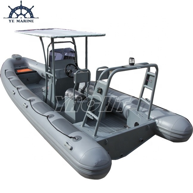 Aluminum Hull RIB 700 Patrol Inflatable Boats for Sale