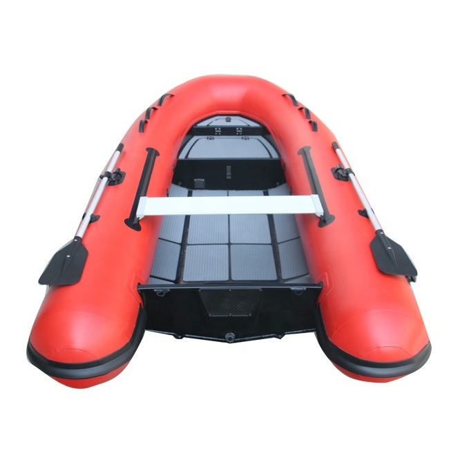 3.6M High Quality PVC/Hypalon Aluminum Inflatable Pontoon Fishing RIB Boat For Sale