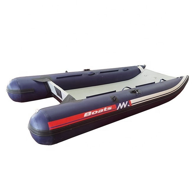 China CE 3m  Inflatable high speed Folding Catamaran Boat Fishing boat