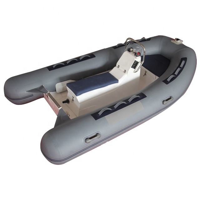 11ft PVC/Hypalon/Orca RIB 330 Fiberglass Inflatable Boat With Jocky Seat Console