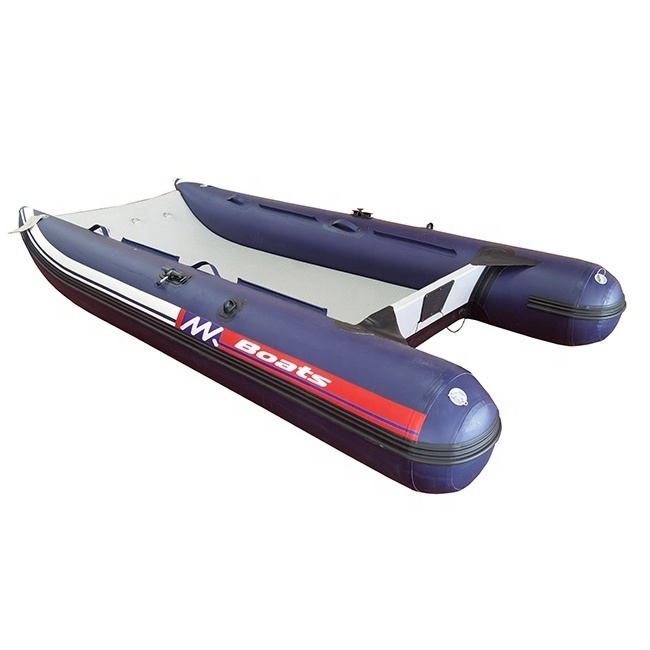 China CE 3m  Inflatable high speed Folding Catamaran Boat Fishing boat