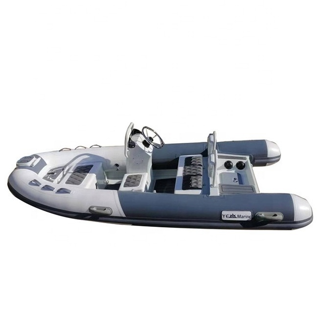 Double Deep V Aluminum Hull RIB 360 Hypalon Inflatable Dinghy For Sale