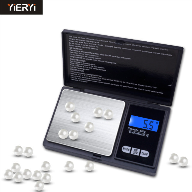 New arrival Digital Precision Scales for Gold Bijoux Jewelry Scale 0.01 Pocket Balance Electronic Stainless Steel Scales