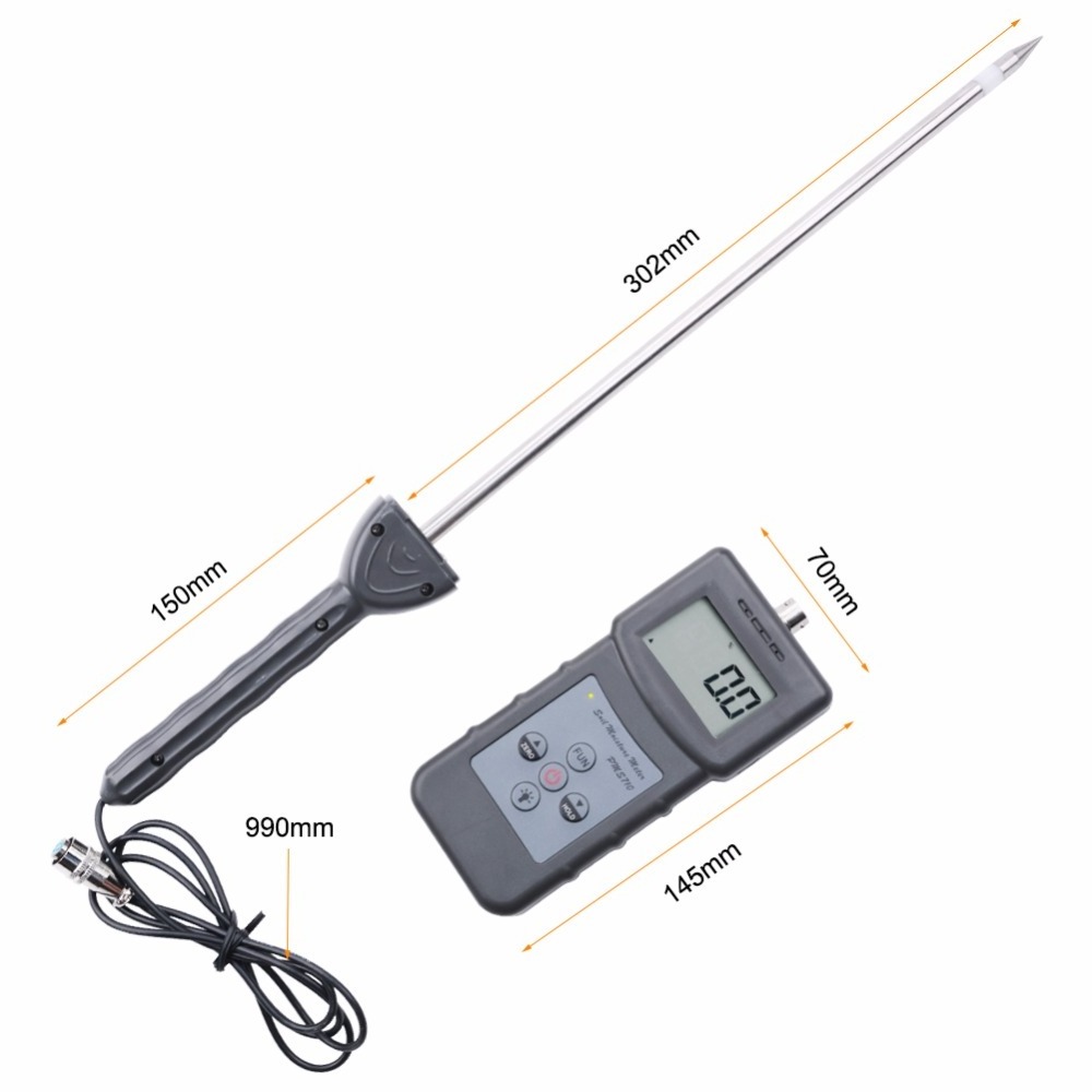 Digital Soil Moisture Meter for Measuring Moisture Content of Soil  PMS710