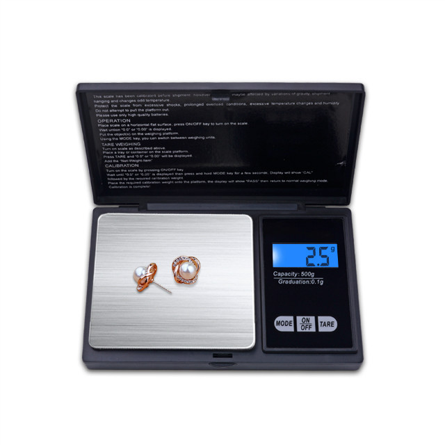 New arrival Digital Precision Scales for Gold Bijoux Jewelry Scale 0.01 Pocket Balance Electronic Stainless Steel Scales