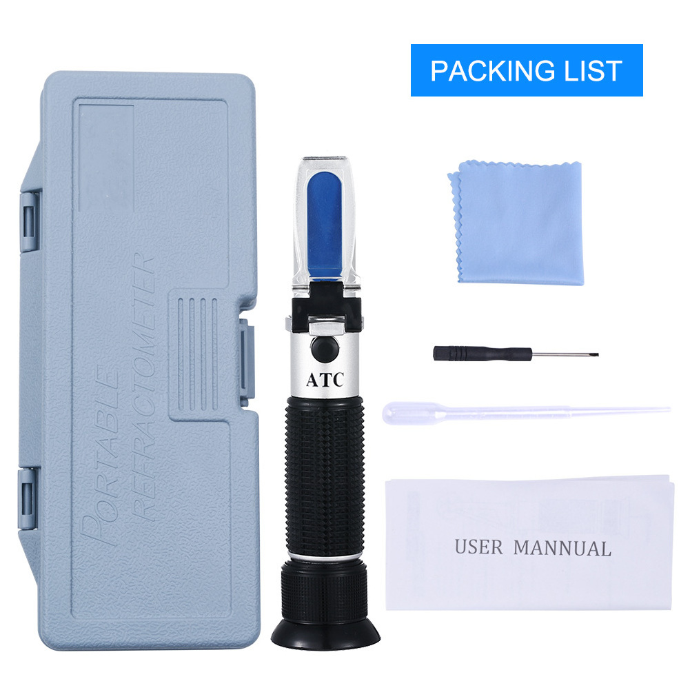 refractometer brix 0-32% Portable Hand Held Meter Brix Refractometer brix honey clinical refractometer