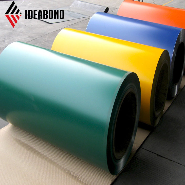 IDEABOND Foshan AA1100 / 3003 Color coated prepainted aluminium coil foil sheets